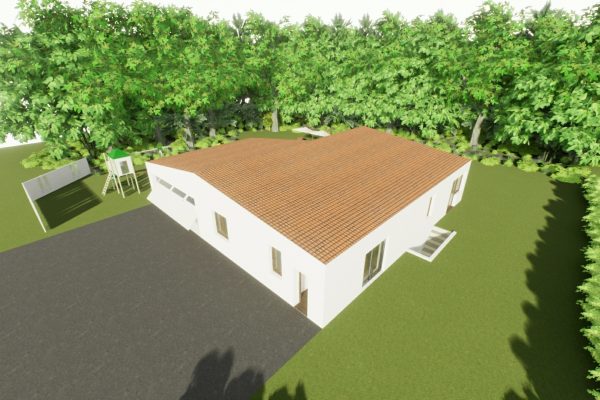 120m2 mit Garage